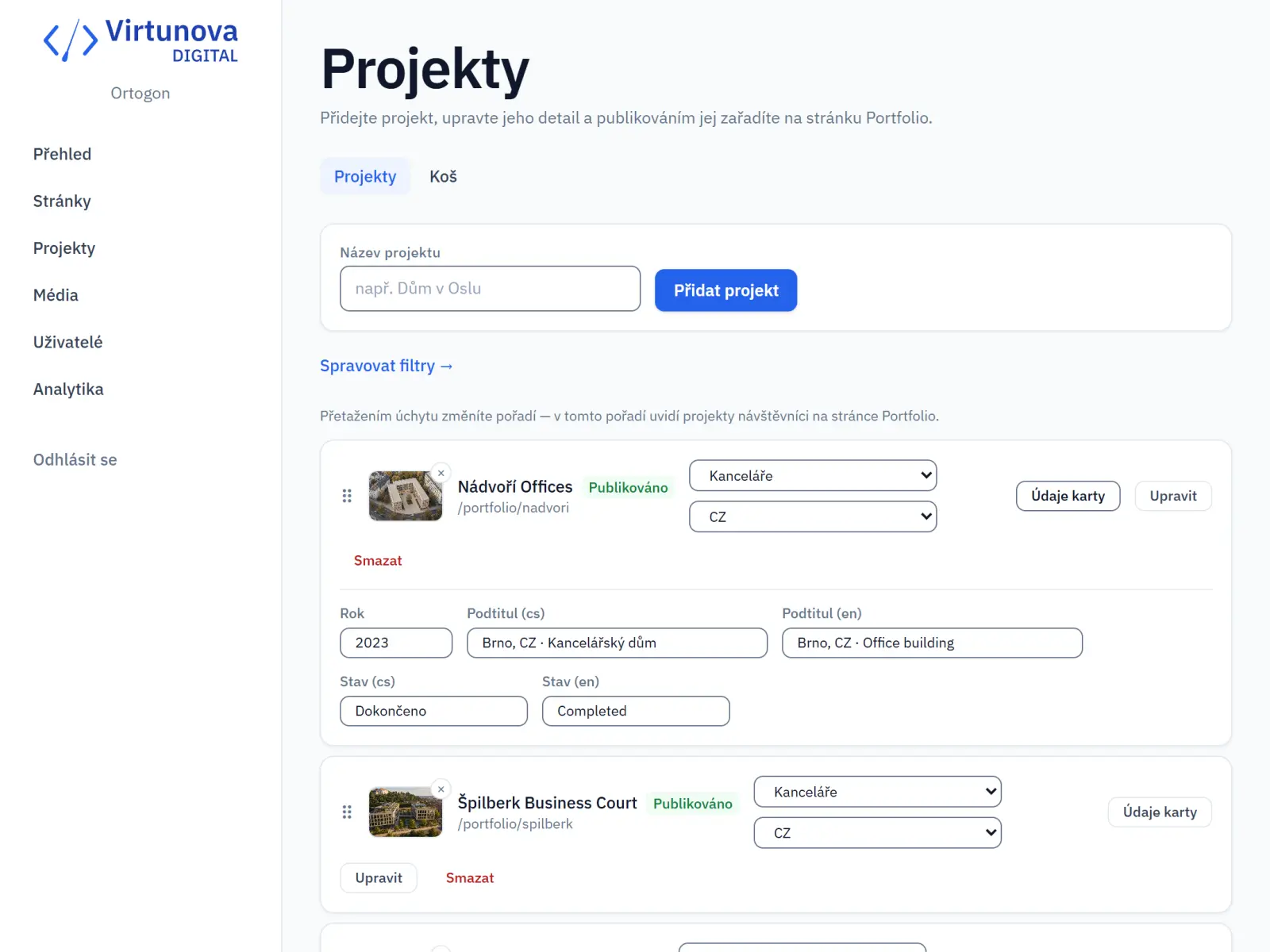 Interaktivní prvky webu